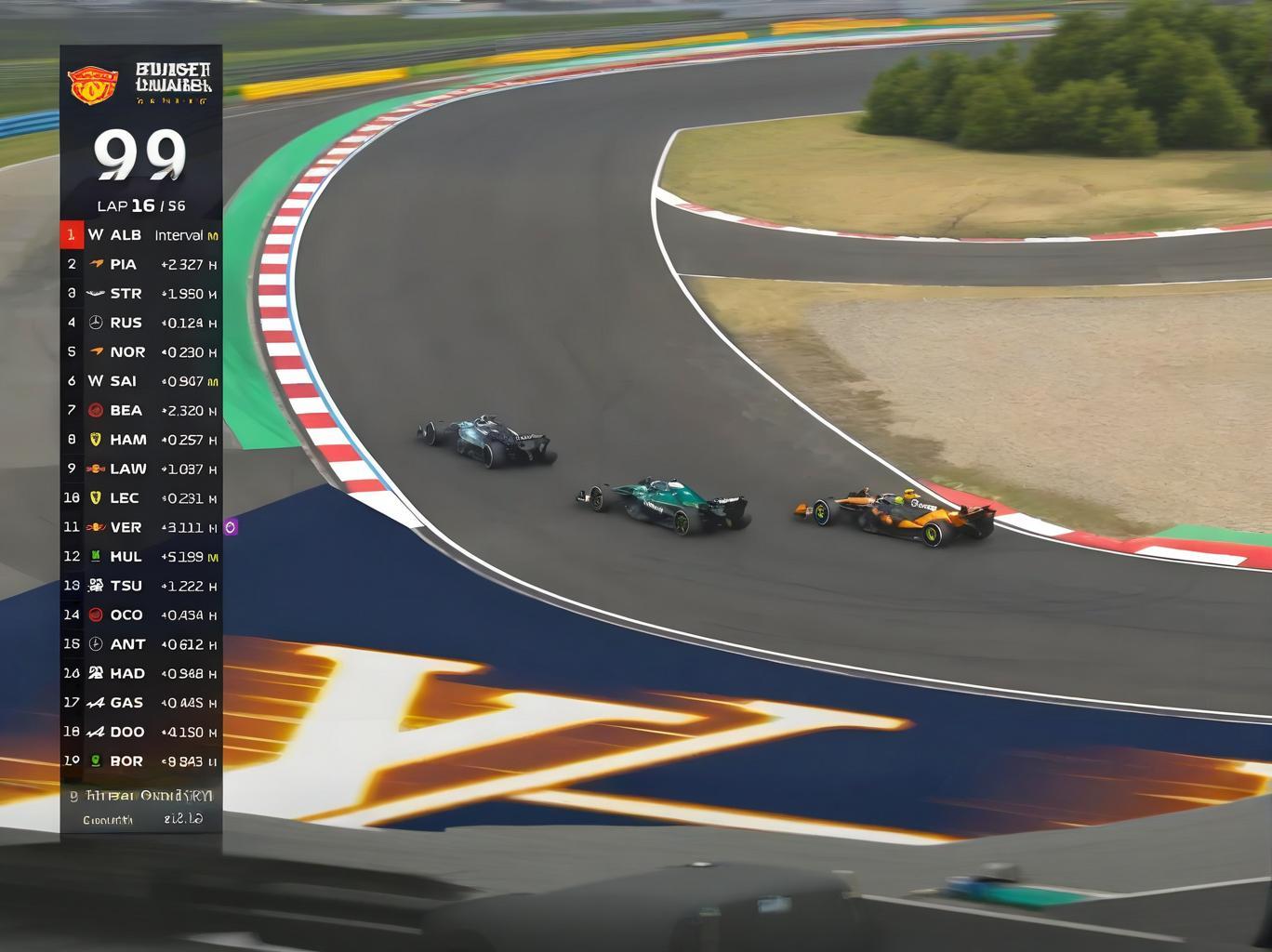 包含迈凯伦碾压梅赛德斯，维斯塔潘扛起全队的词条